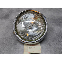 Optique phare avant complet CB125B6 CB175 CB200 CB350 CB450 HONDA 33100-292-674