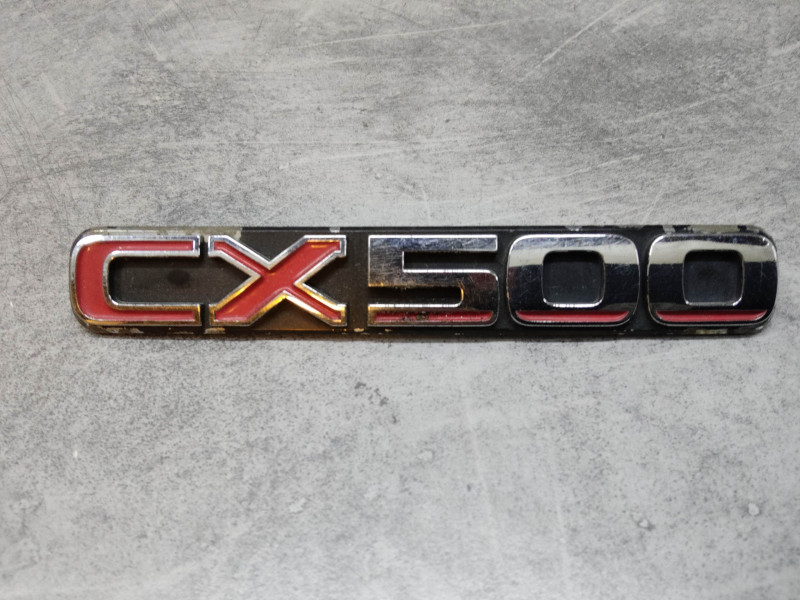 Logo cache latéral CX500E occasion (voir photos) HONDA 87137-MC5-610OCC