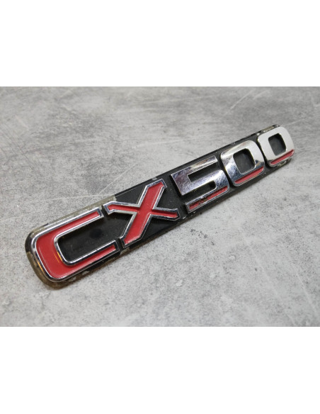 Logo cache latéral CX500E occasion (voir photos) HONDA 87137-MC5-610OCC