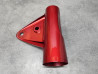 Patte de phare candy ruby red coté DROIT CB250 350K2 HONDA 51602-317-670CM