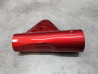Patte de phare candy ruby red coté DROIT CB250 350K2 HONDA 51602-317-670CM