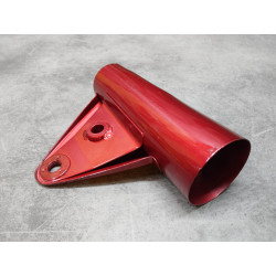 Patte de phare candy ruby red coté DROIT CB250 350K2 HONDA 51602-317-670CM