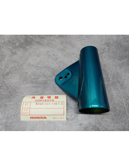 Patte de phare coté Gauche couleur bleu HONDA CB125K3 51606-304-680AZ
