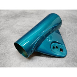 Patte de phare coté Gauche couleur bleu HONDA CB125K3 51606-304-680AZ