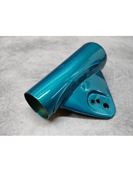 Patte de phare coté Gauche couleur bleu HONDA CB125K3 51606-304-680AZ