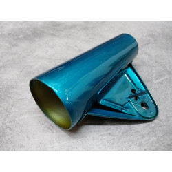 Patte de phare coté Gauche couleur bleu HONDA CB125K3 51606-304-680AZ
