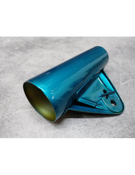 Patte de phare coté Gauche couleur bleu HONDA CB125K3 51606-304-680AZ