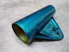 Patte de phare coté Gauche couleur bleu HONDA CB125K3 51606-304-680AZ