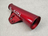 Patte de phare rouge coté droit *NOS* CB125S HONDA 51602-324-620CM NOS3