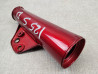 Patte de phare rouge coté droit *NOS* CB125S HONDA 51602-324-620CM NOS2