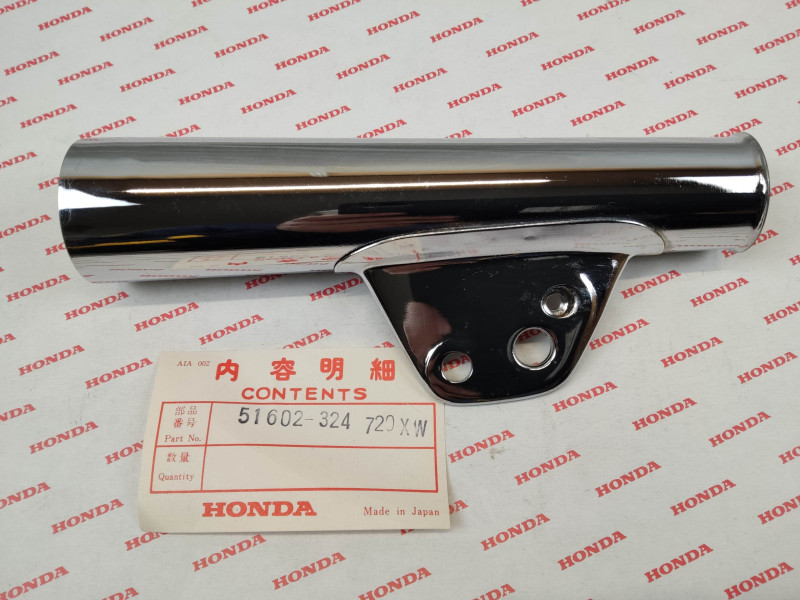Patte de phare chromée coté droit pour CB125S1 HONDA 51602-324-720XW