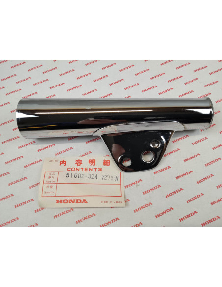 Patte de phare chromée coté droit pour CB125S1 HONDA 51602-324-720XW