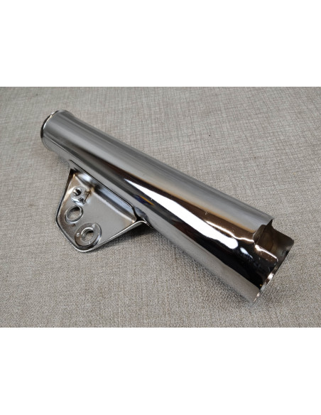 Patte de phare chromée coté droit pour CB125S1 HONDA 51602-324-720XW