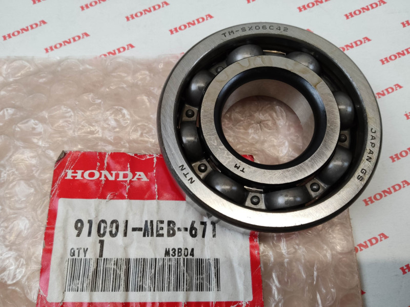 Roulement radial 6306 special CRF450 R 2002/2016 HONDA 91001-MEB-671