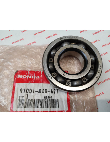 Roulement radial 6306 special CRF450 R 2002/2016 HONDA 91001-MEB-671