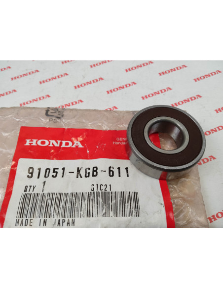 Roulement à billes VT125 C SHADOW HONDA 91051-KGB-611 idem 91051-KGB-610