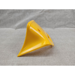 Buse radiateur droit Honda MTX50 1987 jaune Y106 - 19030-GF9-620ZD
