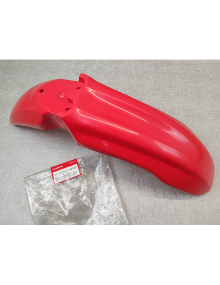 Garde boue avant rouge neuf XR100 XR80 2001/2003 origine HONDA 61100-KN4-A60ZA