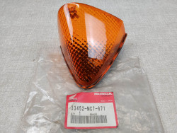 Cabochon clignotant av gauche Honda CX650 Turbo neuf 33452-MC7-671