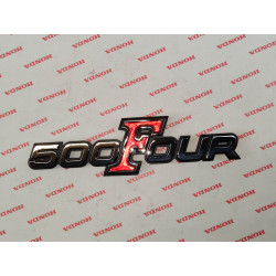 Logo cache latéral Honda 500 Four K0-K1 reproduction | Réf. 87124-323-000P
