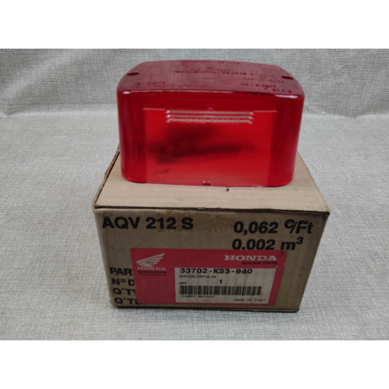 Cabochon feu arrière Honda MTX125 - Réf. 33702-KS3-940