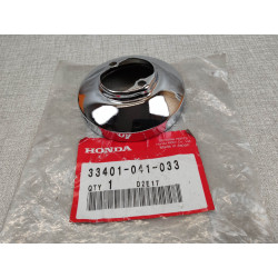 Base chromée clignotant avant droit Honda C50 C70 C90 - 33401-041-033
