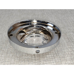 Base chromée clignotant avant droit Honda C50 C70 C90 - 33401-041-033