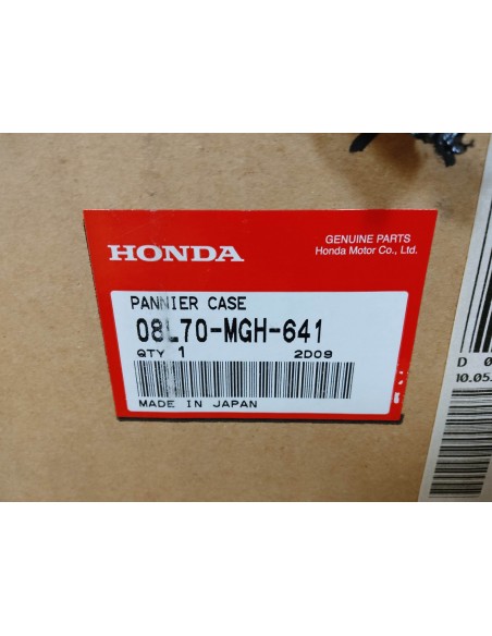 kit 2 valises latérales neuves VFR1200 crosstourer 2012/13 HONDA 08L70-MGH-641