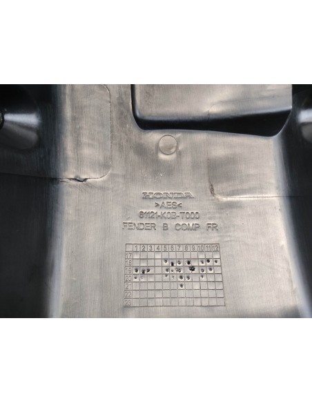 Garde boue B avant FORZA 125 2018/2020 neuf origine HONDA 61121-K0B-T00