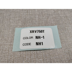 Etiquette de précaution XRV750 AFRICATWIN 1996 ( (NH1)  HONDA 87565-MAY-620ZB