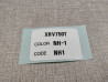 Etiquette de précaution XRV750 AFRICATWIN 1996 ( (NH1)  HONDA 87565-MAY-620ZB