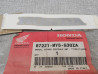 Sticker HONDA CB500 CB500 S de 1998/99 neuf origine 87221-MY5-G30ZA