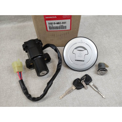 Kit clé  neiman barillet trappe à essence CB600 F HORNET 2000/2002 35010-MBZ-D31