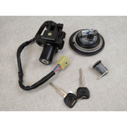 Kit clé  neiman barillet trappe à essence CB600 F HORNET 2000/2002 35010-MBZ-D31