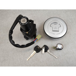 Kit clé  neiman barillet trappe à essence CB600 F HORNET 2000/2002 35010-MBZ-D31