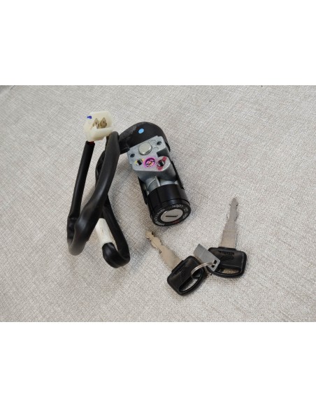 contacteur à clé avec 2 clefs CBR125 2004/2006 neuf origine HONDA 35100-KPP-861