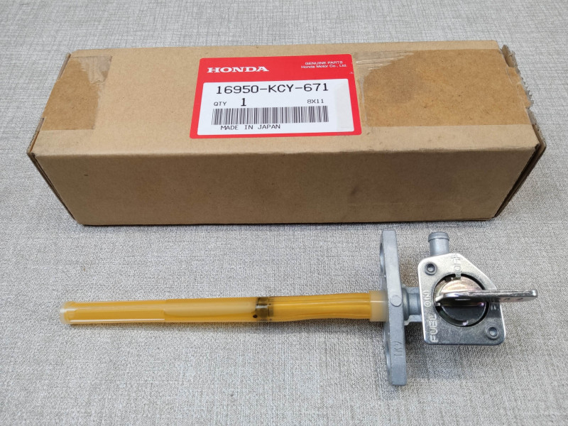 Robinet essence XR400 1996/2004 neuf origine HONDA 16950-KCY-671