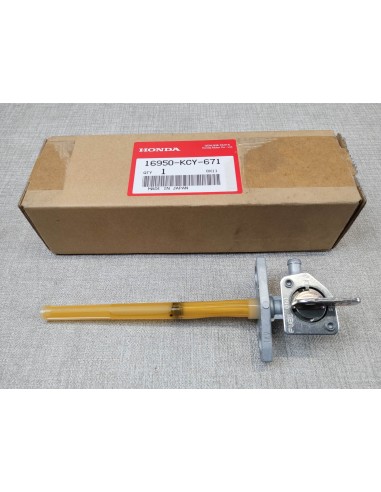 Robinet essence XR400 1996/2004 neuf origine HONDA 16950-KCY-671