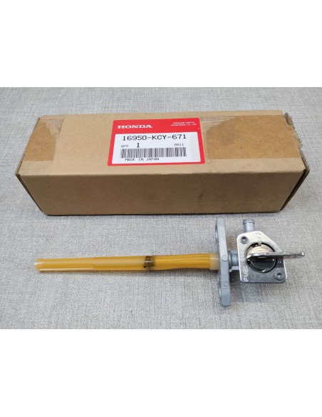 Robinet essence XR400 1996/2004 neuf origine HONDA 16950-KCY-671