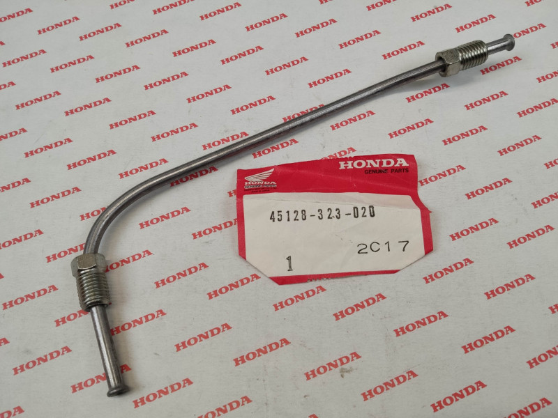 Durit de frein rigide inférieure CB500 four et 750K7/F1 HONDA 45128-323-020