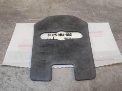 Gomme coussin lampe plaque immatriculation HONDA 80125-MBA-000