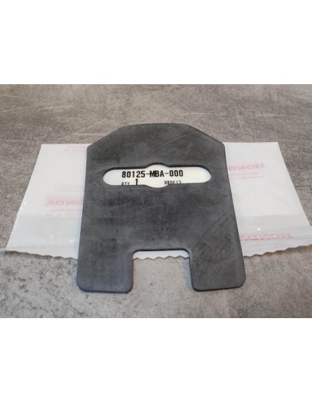 Gomme coussin lampe plaque immatriculation HONDA 80125-MBA-000