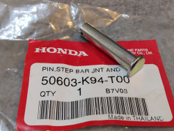 Axe repose pied CB125R CB300R CB250R HONDA 50603-K94-T00