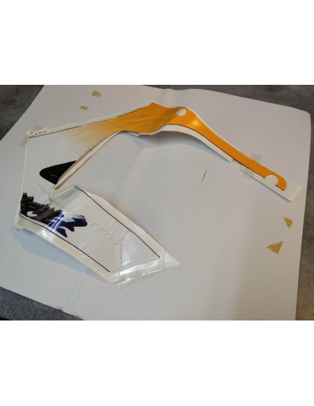 Décor autocollant auvent central NOS CBR900RR 2000 HONDA 64301-MCJ-000NOS