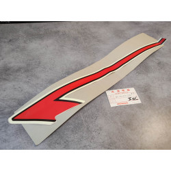 Décor autocollant incomplet DR (seulement bande du bas) HONDA 87128-415-300ZEINC