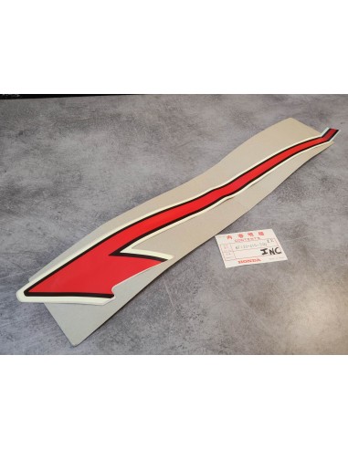 Décor autocollant incomplet DR (seulement bande du bas) HONDA 87128-415-300ZEINC