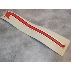 Décor autocollant incomplet DR (seulement bande du bas) HONDA 87128-415-300ZEINC
