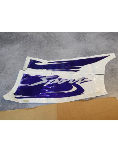 Décor autocollant auvent avant droit CB500S 98 HONDA 86161-MY5-G30ZC NOS