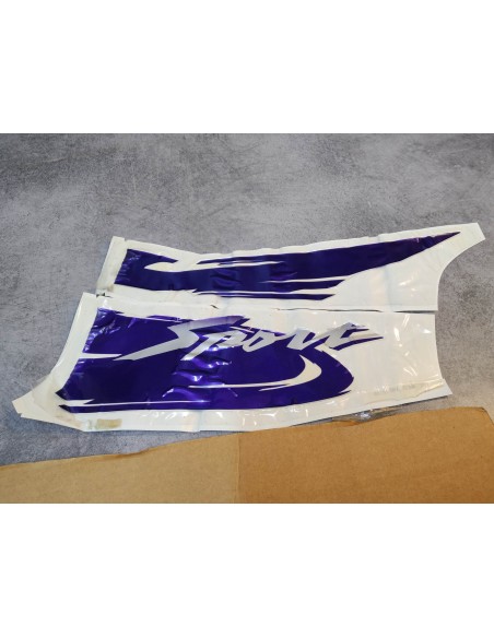 Décor autocollant auvent avant droit CB500S 98 HONDA 86161-MY5-G30ZC NOS