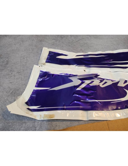 Décor autocollant auvent avant droit CB500S 98 HONDA 86161-MY5-G30ZC NOS